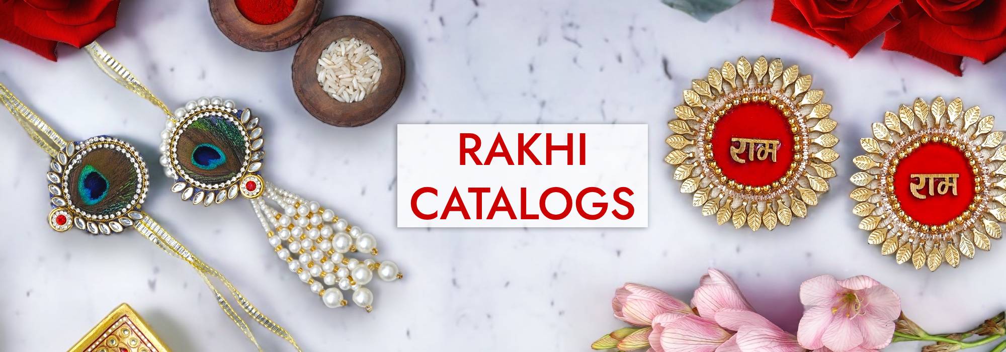 RAKHI CATALOGS BANNER